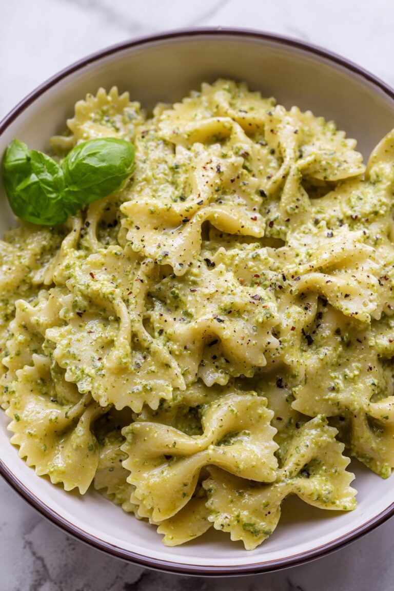 Pesto Cream Sauce for Pasta Recipe