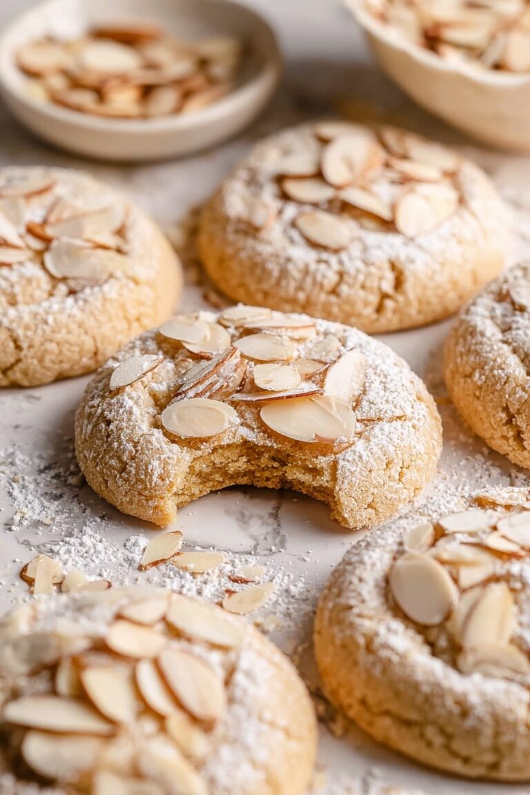 Almond Cookies with Frangipane Filling Recipe