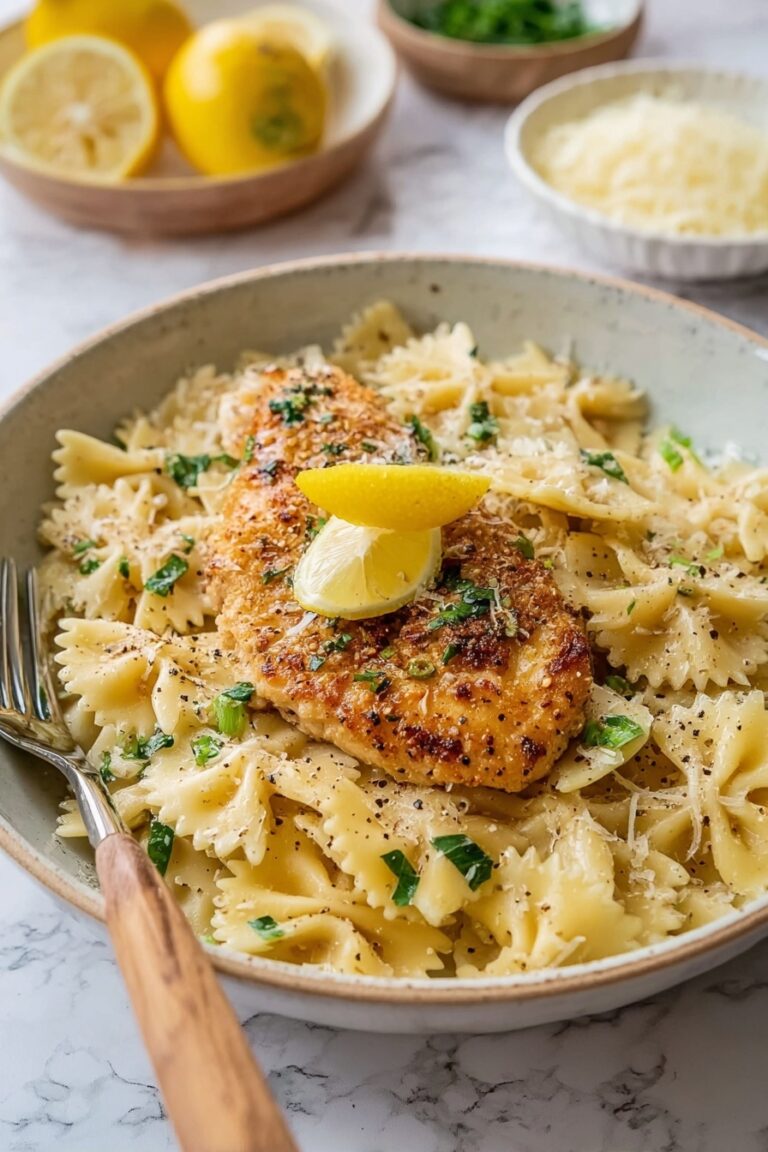 Lemon Chicken Pasta Recipe
